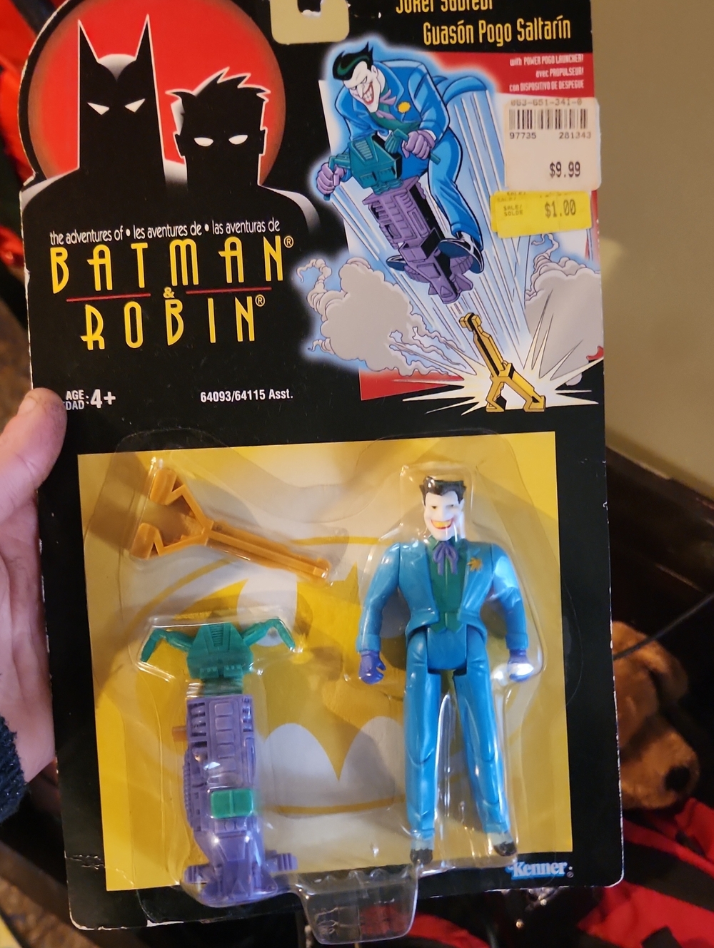 Batman & Robin The Joker Action Figure - Blue